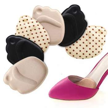 1 Пара стелек для обуви, женские подушки для ног на высоком каблуке, регулировка размера, Противоскользящая подошва, вставка для спортивной обуви для пеших прогулок, облегчающие боль, накладки