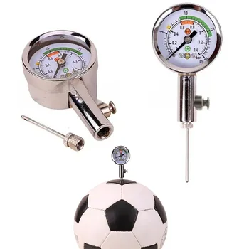 1ШТ 2023 Манометр для футбольного мяча Воздушные Часы Волейбол Баскетбол Барометры Манометры Футбольный манометр