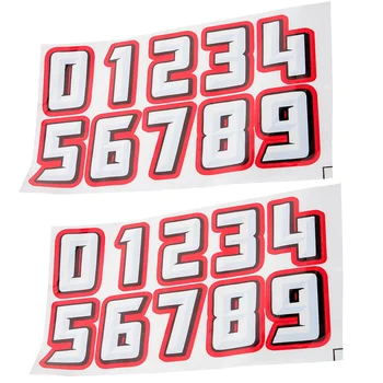 2 комплекта самоклеящихся наклеек Наклейки для хоккейных кепок спортивные наклейки Номерные знаки