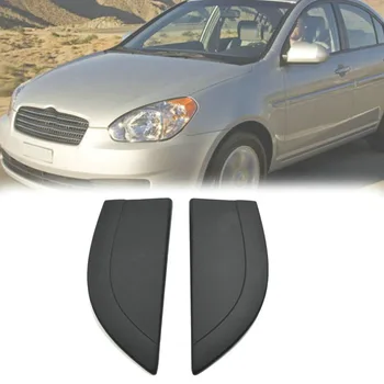 2 шт. для Hyundai Accent 2006-10 Наружная стойка задней двери Для формовочной панели Delta Задняя треугольная внешняя панель отделки Простота установки