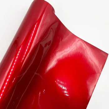200x50cm Глянцевая Губная Помада Красного Цвета, Похожая На Глянцевую Металлическую Виниловую Пленку Для Автомобиля, Виниловая Пленка Gloss Candy Vinyl