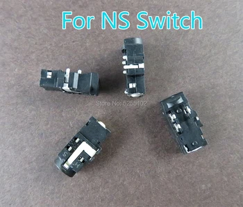 20шт Высококачественный разъем для наушников Интерфейс Гарнитуры Разъем для наушников разъем для порта для сменной консоли Nintendo Switch NS