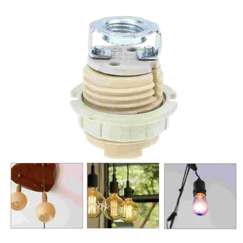 4 Шт Керамический держатель лампы G9 Gu 5 Лампа с 3 гнездами Gu10 Фитинги для точечных светильников для поддержки адаптера