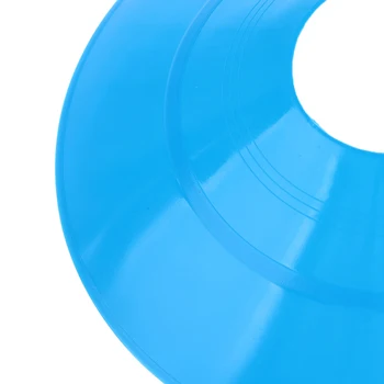 5шт Футбольный тренировочный диск с логотипом препятствия, Конусообразный диск, Мультиспортивный тренировочный Пластиковый держатель-подставка для игры в футбольный мяч