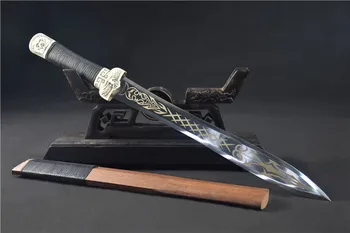 63 см средневековая высокомарганцевая сталь материал Металл Настоящий меч викингов короткий меч ручной работы острый меч кунг-фу из фильма катана