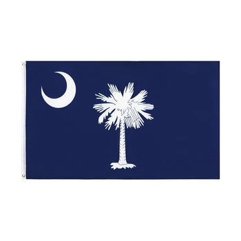 90x150 см, Флаг штата Южная Каролина, США