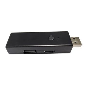 ADWE Конвертер Клавиатуры И Мыши Разъем Геймпада для Игровой Консоли Портативный USB-Адаптер