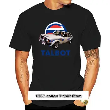 Camiseta de estilo veraniego para hombre, camisa de Talbot Rally Car, carreras, RAC, grupo B, novedad de 2021
