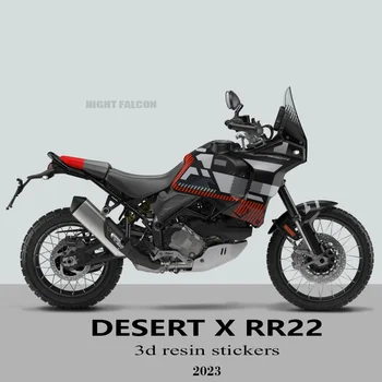 DesertX 2023 Для Ducati DesertX Desert X RR22 Аксессуары Для Мотоциклов 3D Гелевая Наклейка Из Эпоксидной Смолы Комплект Защиты Бака