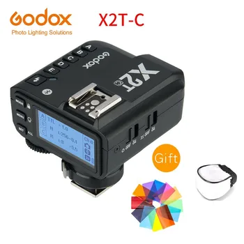 Godox X2T-C 2.4G TTL 1/8000 HSS Беспроводной Передатчик Запуска Вспышки для Canon EOS 1200D 600D 700D 650D flash TT600 AD200 V860 II