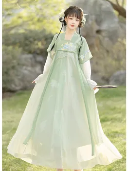 Hanfu Summer Hanbok женская куртка Tang system Qi chest jacketfemale models super fairy Chinese wind оригинальный полный комплект повседневной одежды