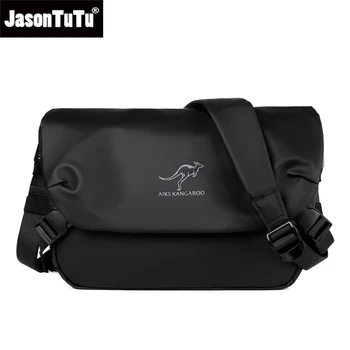 JASONTUTU Повседневная универсальная мужская сумка через плечо, модная уличная сумка для пары, многофункциональная велосипедная сумка