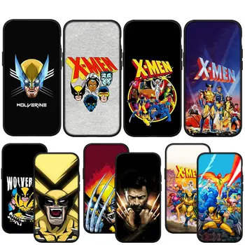 Marvel X Men Xmen Супергерой Росомаха Чехол Для Телефона Apple iPhone 15 14 13 12 11 Pro XS Max XR 6s Plus + SE 15 + Чехол