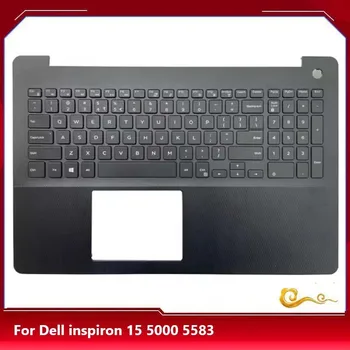 MEIARROW New/org Для Dell Inspiron 15 5000 5583 Подставка для рук Верхняя крышка клавиатуры США Без подсветки, черный