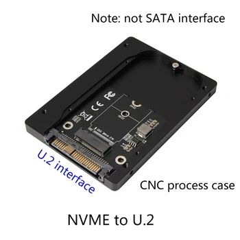 SFF-8639 U.2 для NVMe M.2 M-key PCIe SSD Корпус Корпус Конвертер Адаптер PCIe M2 F3MA