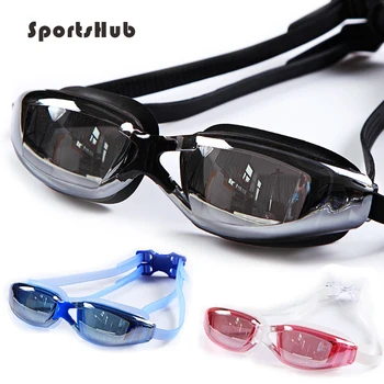 SPORTSHUB Очки для плавания с защитой от запотевания и ультрафиолета, мужские/женские Очки для плавания с покрытием, очки для водных видов спорта для взрослых EF0019