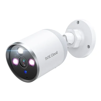 SV3C WiFi Камера Безопасности на открытом воздухе, 2K 3MP Пуля Наружного Наблюдения IP Камера Безопасности на открытом воздухе с Alexa ONVIF Cloud