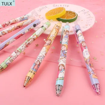 TULX 6ШТ кавайные ручки кавайные школьные принадлежности милые канцелярские принадлежности милые школьные принадлежности кавайные ручки кавайная ручка