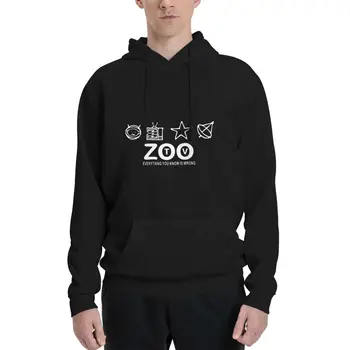 U2 - Zoo TV, ТОВАРЫ первой необходимости, толстовка из полиэстера, мужской и женский свитер, размер XXS-3XL