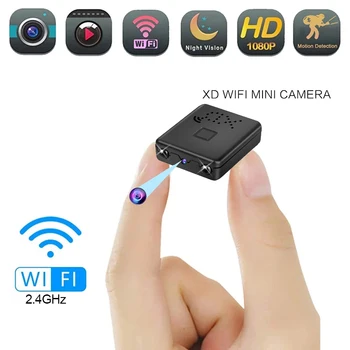 XD WiFi Full HD 1080P Мини-Камера Pet Home Обнаружение Движения Безопасности Видеонаблюдение Смарт-Камера