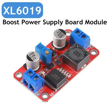 XL6019 5A Повышающий Ток Высокой Мощности от постоянного до постоянного тока 5V 6V 12V 24V Преобразователь 3-35 В 5-40 В Регулируемый Регулятор Модуль Повышения Напряжения