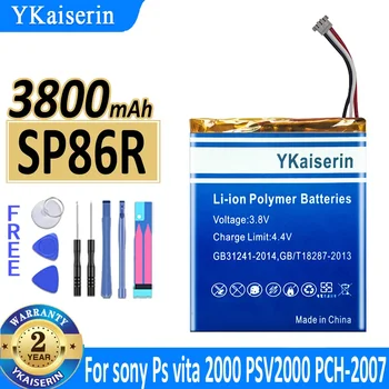 YKaiserin SP86R 3800 мАч Батарея для Sony Ps Vita 2000 Psvita2000 PSV 2XXX PSV SP86R PSV2000 PCH-2007 4-451-971-01 PS Vita 2007