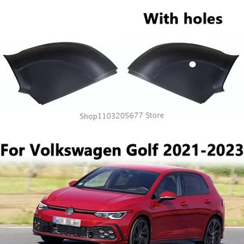 Автомобильные Аксессуары Для Volkswagen Golf 2021-2023 Нижняя Крышка Наружного Зеркала Заднего Вида Автомобиля С Отверстиями