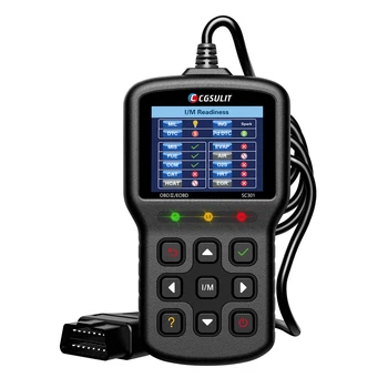 Автомобильный инструмент CGSULIT SC301 Сканер для считывания кодов ошибок OBD2, диагностический сканер для автомобилей