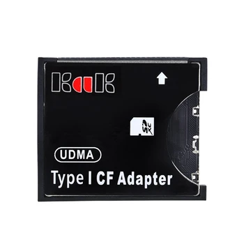 Адаптер SD To CF Type I Пластиковый Адаптер Поддерживает Преобразование карт SD SDHC SDXC MMC в Стандартную Компактную вспышку Type I Card Reader