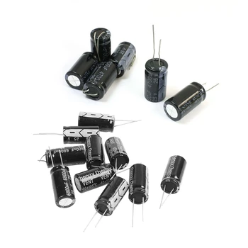 Алюминиевый электролитический конденсатор с радиальными выводами 16 шт 25 В, 6 шт 4700 МФ и 10 шт 6800 мкФ