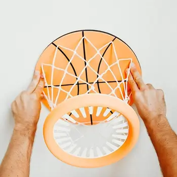 Баскетбол пены и Обруч Крытое Миниое Баскетбольное Кольцо Для Детей С Игрушечным Обручем Складное Баскетбольное Кольцо для потолка