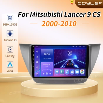 Беспроводная автомагнитола CarPlay Android для Mitsubishi Lancer 9 CS 2000 2001 2002 2003 2004-2010 4G