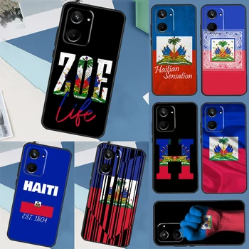 Винтажный Флаг Гаити для Realme C55 C35 C33 C31 C30 C25 C21Y C15 C11 8 9 10 11 Pro Plus GT Neo 5 3 2 2T 3T Чехол