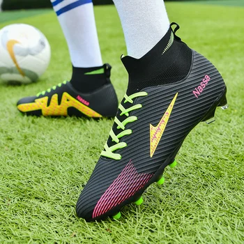 Высококачественная футбольная обувь для соревнований C. Роналду, Тренировочная обувь, противоскользящие износостойкие футбольные бутсы Fustal, Общество Chuteira