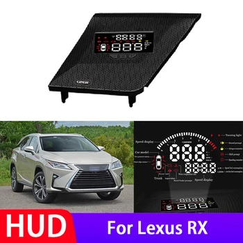 Высококачественный Автомобильный Головной Дисплей HUD Для Lexus RX Электронные Аксессуары Система Сигнализации Экрана Безопасного Вождения