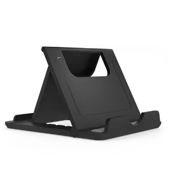для Sharp Aquos Zero2 (2020) Настольный держатель, многоугловой складной рабочий стол - черный