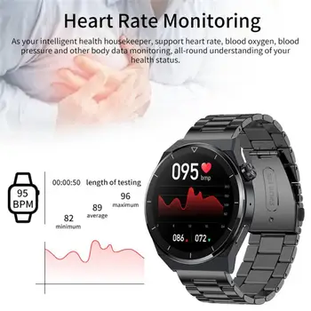 Для мужчин NFC Smart Watch GT3 AMOLED 390*390 Экран Вызова Частоты Сердечных сокращений IP68 Водонепроницаемые Смарт-часы 2023