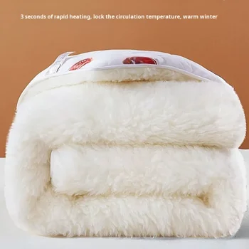 Домашний утолщенный теплый наматрасник одеяло матрас для спальни коврик для татами в общежитии зимний мягкий шерстяной матрас