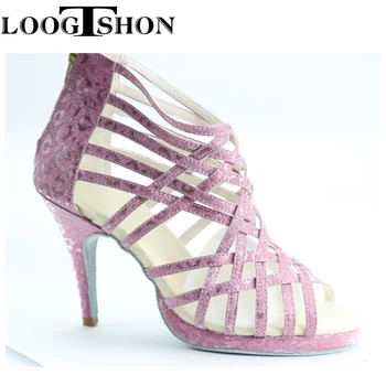 Женские туфли для танцев сальсы Loogtshon, женские туфли для латиноамериканских танцев, женская обувь с попой для женщин, красивая и удобная обувь для женщин 2022