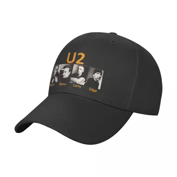 Забавная Бейсбольная Мужская рок-группа U2, Шляпы Из полиэстера, Регулируемая Шляпа, Модная Повседневная Кепка, Шляпа водителя грузовика.