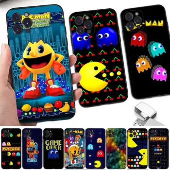 Игровой чехол для телефона P-Pac-M-Man для iPhone 15 8 7 6 6S Plus X SE 2020 XR XS 14 11 12 13 Mini Pro Max Mobile Case