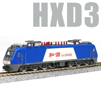 Имитационная модель поезда в масштабе 1/160 HXD3 Harmony Electric 3, модель электровоза, игрушка в подарок мальчику