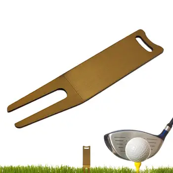 Инструмент для удаления грязи из гольфа, инструмент для ремонта металлической грязи, простой инструмент для занятий гольфом, новичков и профессионалов