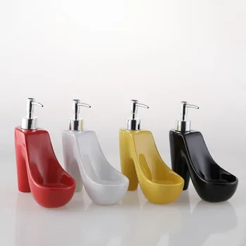 Керамический дозатор для мыла на высоком каблуке, браслет, дозатор для рук, Бутылка для шампуня, Украшение для ванной комнаты, Кухонные принадлежности