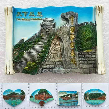 Китай 3D Древний город Феникс Туристические Сувениры Магнитные Наклейки На Холодильник Дорожные Подарки Магнитные Наклейки Дорожные Подарки