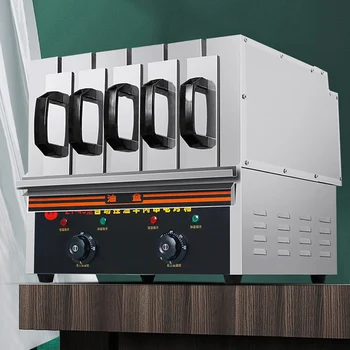 Коммерческий электрический гриль-бокс для барбекю Электрическая настольная машина для приготовления барбекю