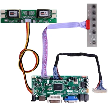 Комплект мониторов для M215HW03 V0 V.0 HDMI + DVI + VGA ЖК-светодиодный экран Плата контроллера Драйвер LVDS 30 контактов Панель