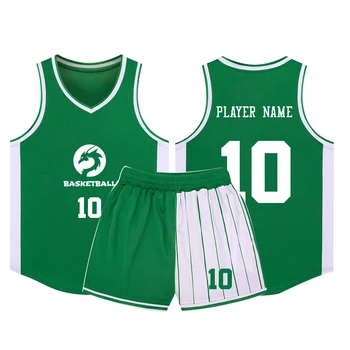 Комплект мужских баскетбольных футболок большого размера, Персонализированная Впитывающая влагу майка и шорты, тренировочная форма для матча Высокого качества 23 24
