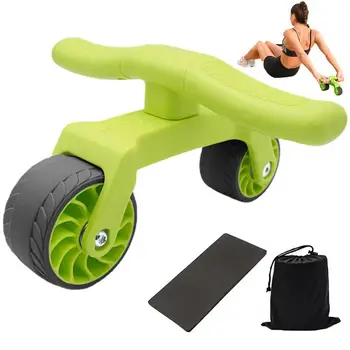 Комплект роликовых колес Ab Тренажеры Ab для упражнений на брюшную полость, простые в сборке Аксессуары для домашних тренировок, домашняя кровать, домашний тренажерный зал