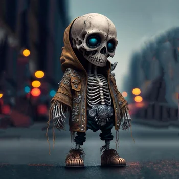 Крутые фигурки скелетов, украшение из смолы для куклы-скелета на Хэллоуин, украшение из смолы для куклы-скелета на Хэллоуин, крутые фигурки скелетов